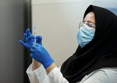 بسیج دانشجویى علوم پزشکى هرمزگان از دانشجویان برای انجام واکسیناسیون دعوت به همکارى کرد