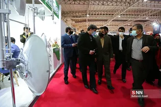 بازدید وزیر ارتباطات از نمایشگاه تلکام ۱۴۰۰