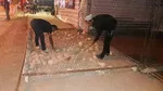 موکب شهدای دانشجو به همت جامعه دانشگاهی خوزستان در مرز چذابه برپا شد