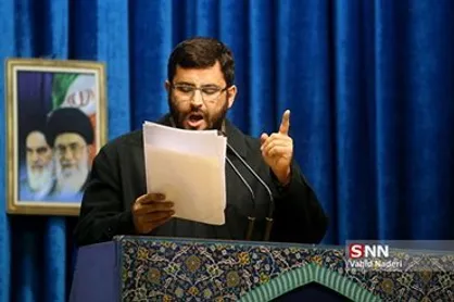فیلم/ صحبت های انقلابی و کوبندۀ دانشجوی بسیجی در نماز جمعه