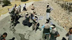 ساخت استخر سه هزار لیتری برای یک روستای محروم