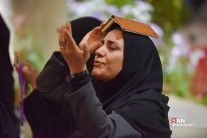 مراسم احیاء شب نوزدهم ماه مبارک رمضان در حافظیه شیراز