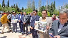 تجمع حمایتی دانشجویان و اساتید دانشگاه شهید حاج قاسم سلیمانی از جنبش ضدصهیونیستی دانشگاهیان آمریکا