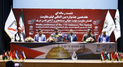 خلیج فارس میزبان جشنواره بین&zwnj;&lrm;المللی فیلم مقاومت / هنرمند متعهد و انقلابی، قبله و جبهه دارد + فیلم
