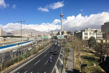 هوای تهران در وضعیت قابل قبول