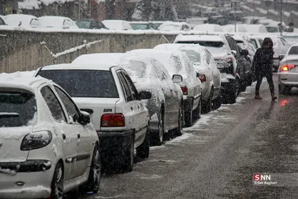 هشدار نارنجی بارش برف و باران برای ۱۲ استان