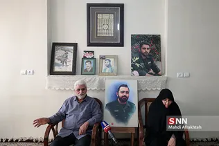 دیدار با خانواده شهید جواد تیموری