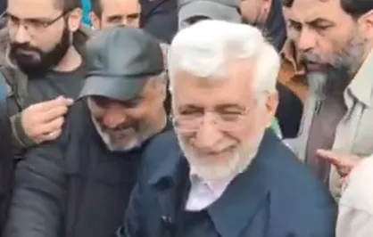 حضور سعید جلیلی در راهپیمایی ۲۲ بهمن