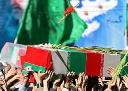 بدرقه پیکر مطهر ۴۷ شهید گمنام امروز در جغرافیای ایران