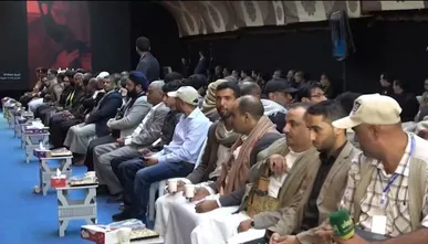 حضور مقام‌های یمن در سفارت ایران در صنعاء و تسلیت شهادت رهبر انقلاب
