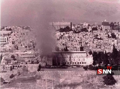 رئیس مرکز بین‌المللی قدس: جنایت آتش‌زدن مسجدالاقصی همچنان ادامه دارد