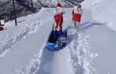 سورتمه به‌جای آمبولانس