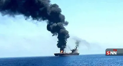 وقوع حادثه برای یک نفتکش در سواحل عمان