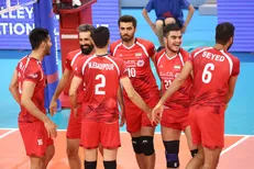 پیروزی آسان تیم ملی والیبال ایران در مقابل قطر