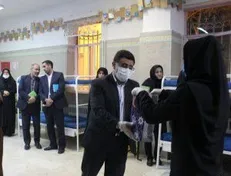 دختران کانون اصلاح و تربیت هدیه گرفتند