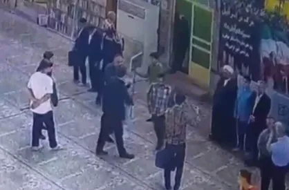 فیلم لحظه ترور حجت&zwnj;الاسلام صباحی امام جمعه کازرون