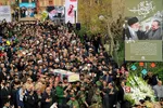 تشییع پیکر جانباز شهید «علی خوش‌لفظ» 