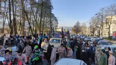 پیکر مطهر ۳ شهید گمنام در نوشهر تشییع شد