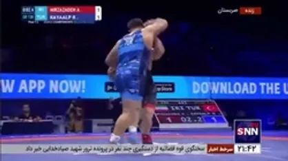 میرزازاده هم به نقره بسنده کرد