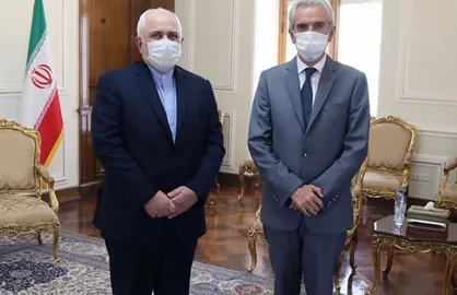 خداحافظی سفیر اسپانیا با ظریف
