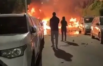 تل آویو در آتش و دود