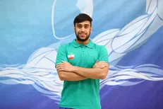 مهرشاد افقری به فینال ماده ۵۰ متر پروانه رسید +فیلم