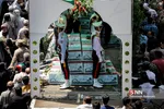 مراسم تشییع پیکر مطهر ۱۵۰ شهید دفاع مقدس در تهران