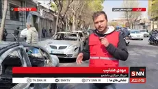 جنایت جنگی دشمن آمریکایی- صهیونی در خیابان مصطفی خمینی و شهادت چند تن از هموطنان + فیلم
