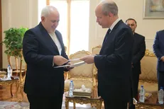 سفیر سوئد استوارنامه خود را تقدیم ظریف کرد