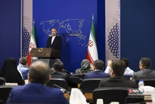 نشست خبری وزیر امور خارجه