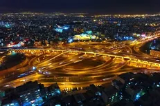 روشنایی پل‌های بزرگراه چمران تأمین شد