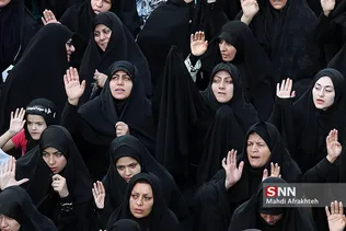 اجتماع زنان عاشورایی در امامزاده سیده ملک خاتون