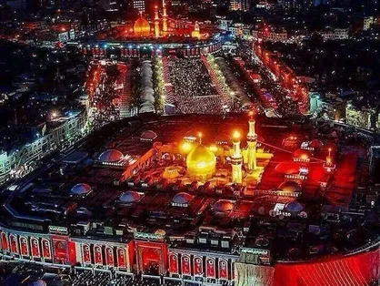 روز عاشورای عراقی در کربلای معلی آغاز شد+فیلم
