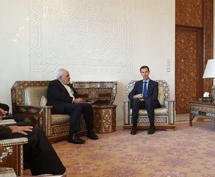 ظریف با بشار اسد دیدار کرد
