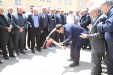 کلنگ‌زنی سه مدرسه و هنرستان خیرساز در قم