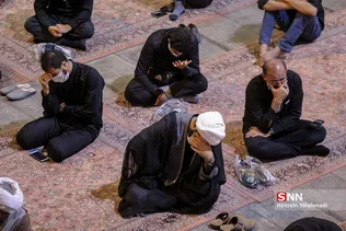 مراسم عزاداری حضرت اباعبدالله الحسین در حرم مطهر حضرت معصومه (سلام الله علیها)