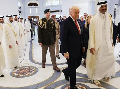 کاخ سفید: &laquo;ترامپ&raquo; توافقنامه ۱.۲ تریلیون دلاری با قطر امضا کرد
