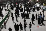 پیاده روی جاماندگان اربعین حسینی(ع) در تهران