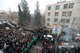 رتشییع و تدفین شهید مدافع وطن محمد حسین حدادیان