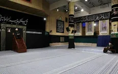 مراسم عزاداری شهادت امام رضا (ع) در حضور رهبر انقلاب