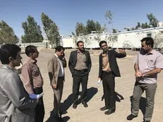حضور تیم ارزیابی خوابگاه‌های دانشجویی دانشگاه علوم پزشکی زهدان در دانشگاه بم