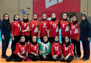 پیروزی بانوان ایران در دیدار افتتاحیه مسابقات والیبال نشسته قهرمانی جهان