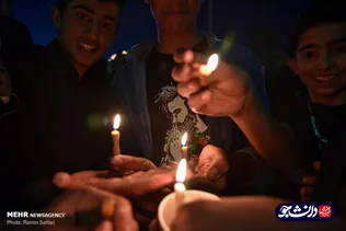 شام غریبان 98 حرم امام رضا