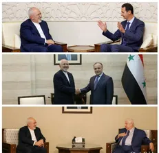 ظریف از سوریه به تهران بازگشت