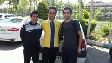کنایه علی کریمی به عزیزی خادم بعد از یک انتصاب + عکس
