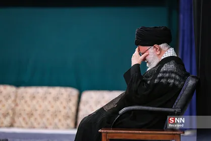 مراسم عزاداری شب عاشورای حسینی با حضور رهبر معظم انقلاب