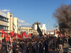 حرکت دانشجویان کرمان به سمت کمیساریای عالی سازمان ملل آغاز شد + فیلم