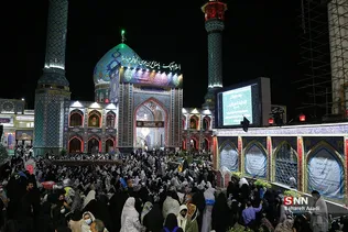 احیای شب ۲۱ در آستان امامزاده صالح (ع)