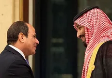 رئیس جمهور مصر با ولیعهد عربستان دیدار کرد