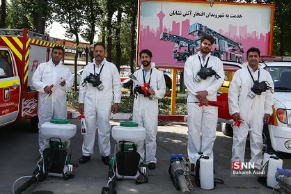 سازمان پدافند غیر عامل کشور از مجاهدت خالصانه آتش نشانان تجلیل کرد